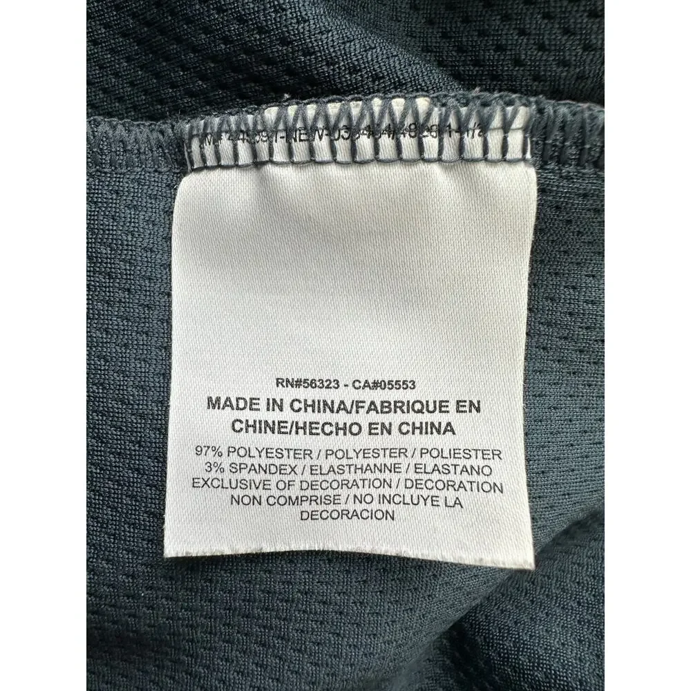 Nike Women's Quarter Zip Medium Gray Olympics Sochi 2014 Performance NBC